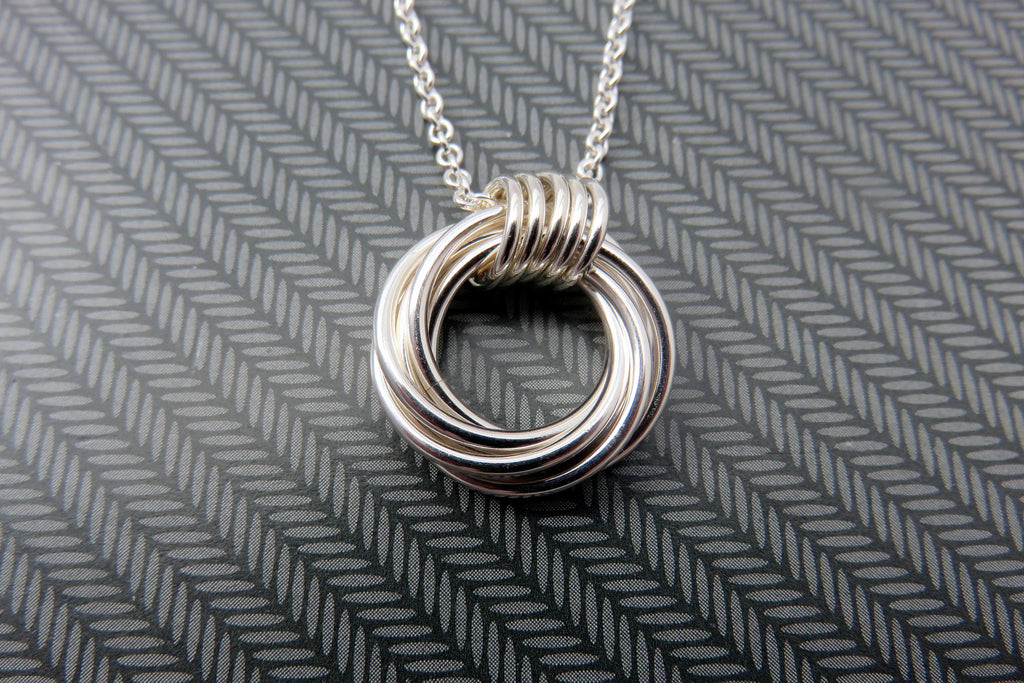 75th Birthday Gift for Women, Sterling Silver Necklace, 75th Birthday Gifts