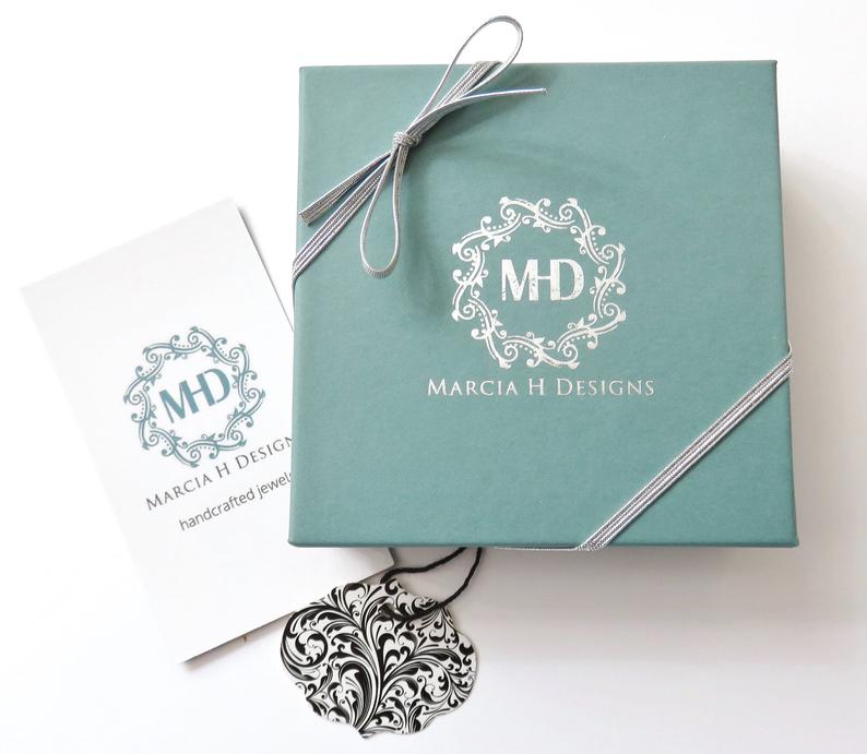 60th Birthday Gift for Women | Sterling Silver Birthstone Necklace | 60th Birthday necklace, 6 rings