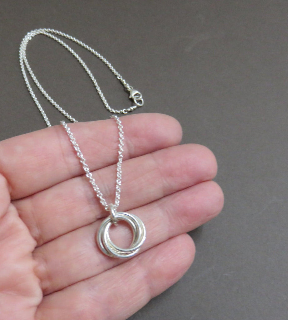 40th Birthday Gift for Women | Sterling Silver Birthday Necklace | 40th Birthday Gifts - Handmade Jewelry