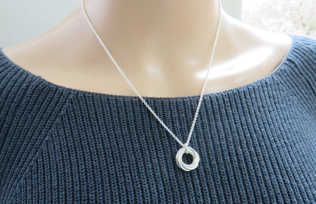 60th Birthday Gift for Women | Sterling Silver Birthday Necklace | 60th Birthday Gifts - Handmade Jewelry