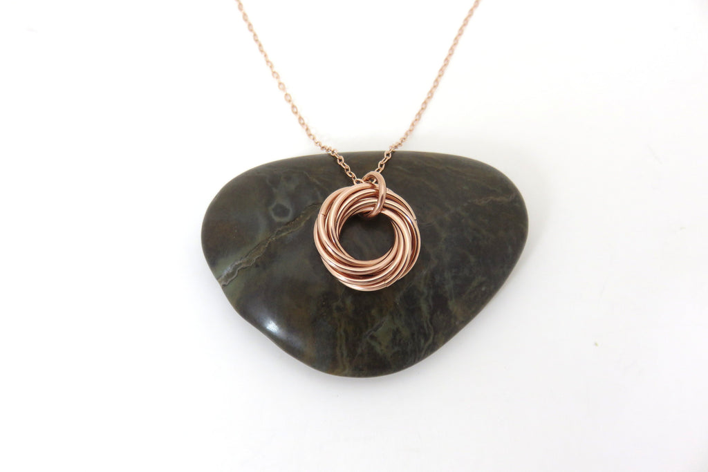 90th Birthday Gift for Women | Rose Gold Necklace | 90th Birthday Gifts - Handmade Jewelry