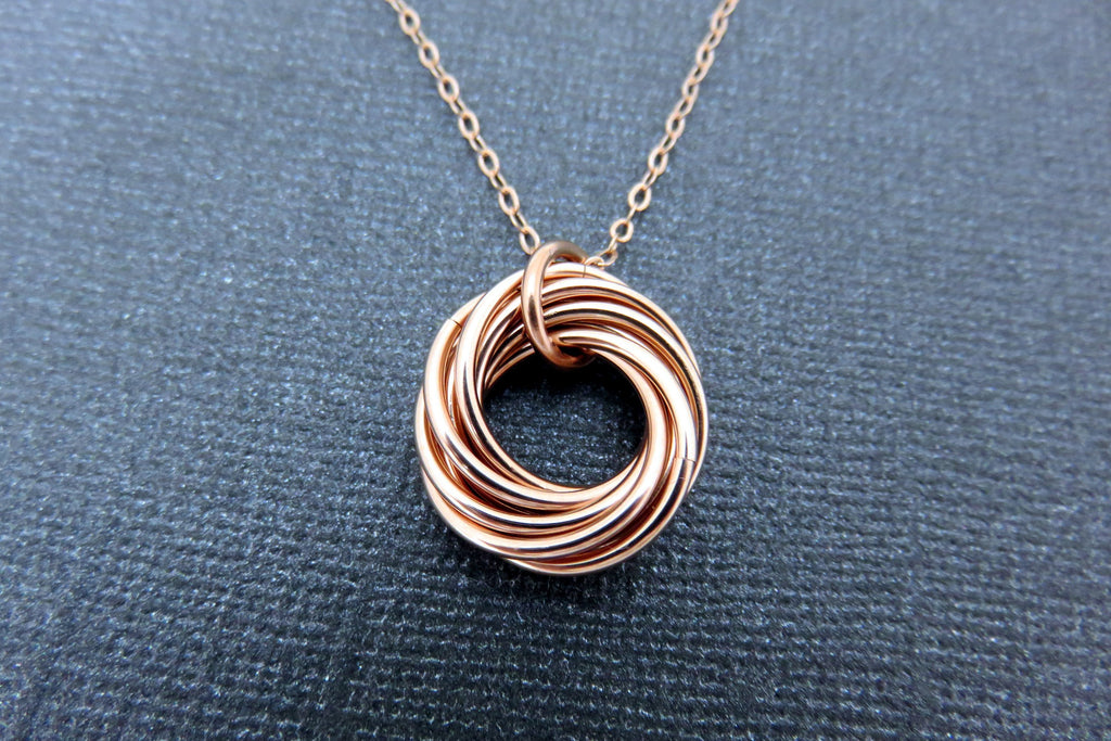 90th Birthday Gift for Women | Rose Gold Necklace | 90th Birthday Gifts - Handmade Jewelry