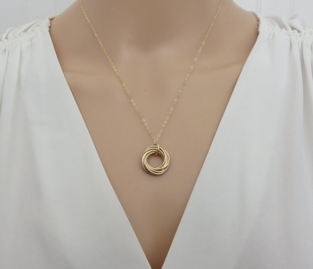 80th Birthday Gift for Women | Gold Filled Necklace | 80th Birthday Gifts - Handmade Jewelry